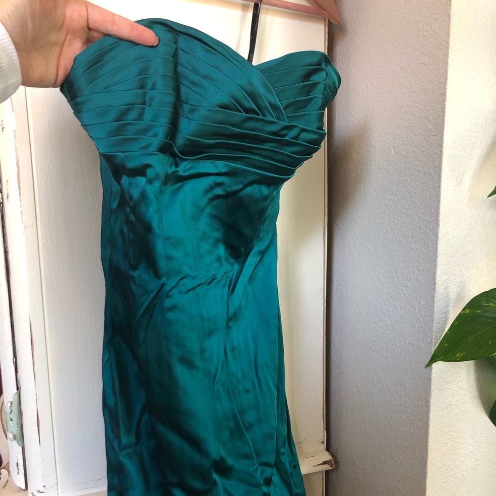 Betsey Johnson strapless body hugging dress